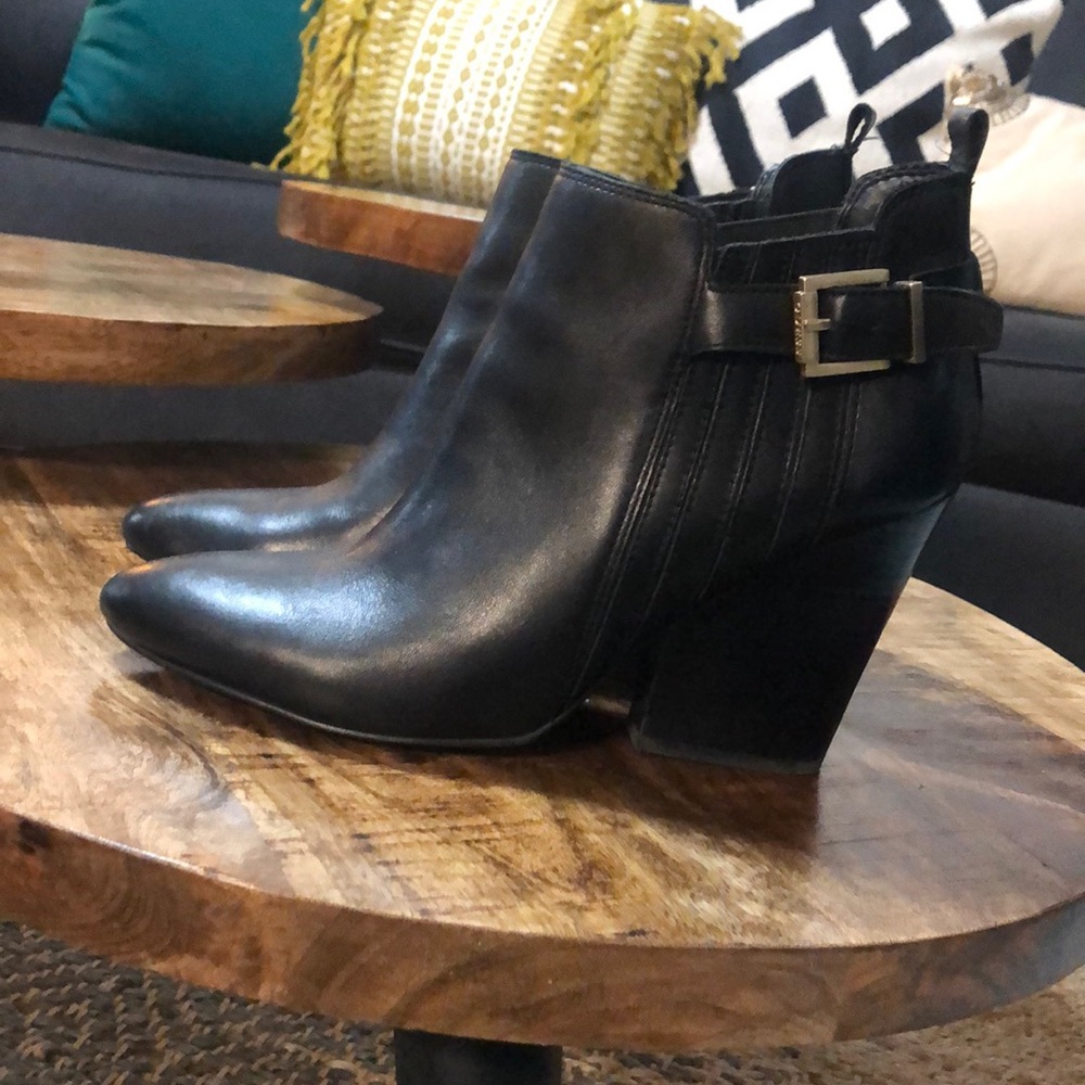 Black booties
